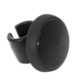 Steering Wheel Spinner, Silicone Power Handle, steering wheel knob Easy installation No tools required (Black)