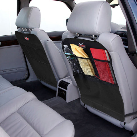 Car Seat Back Protector , Waterproof Car Seat Organiser With